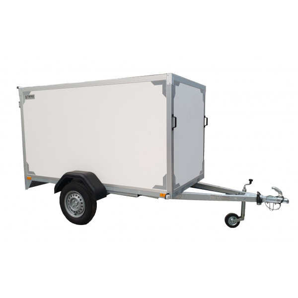 Remorque Fourgon 2 m 57 x 1 m 57 x 1 m 50 – 750kg 1 essieu